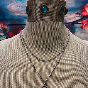 Opal Teardrop Necklace